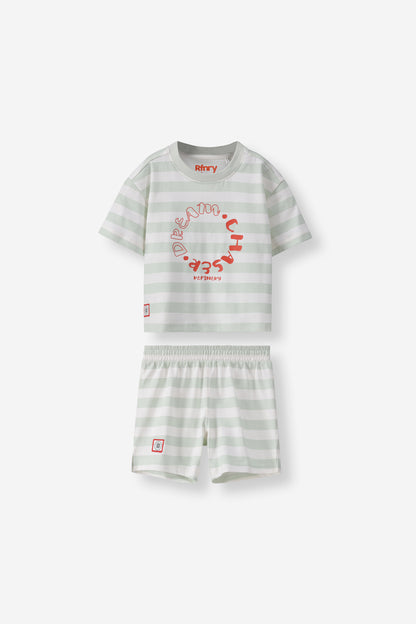 Boys Stripe Pj Set