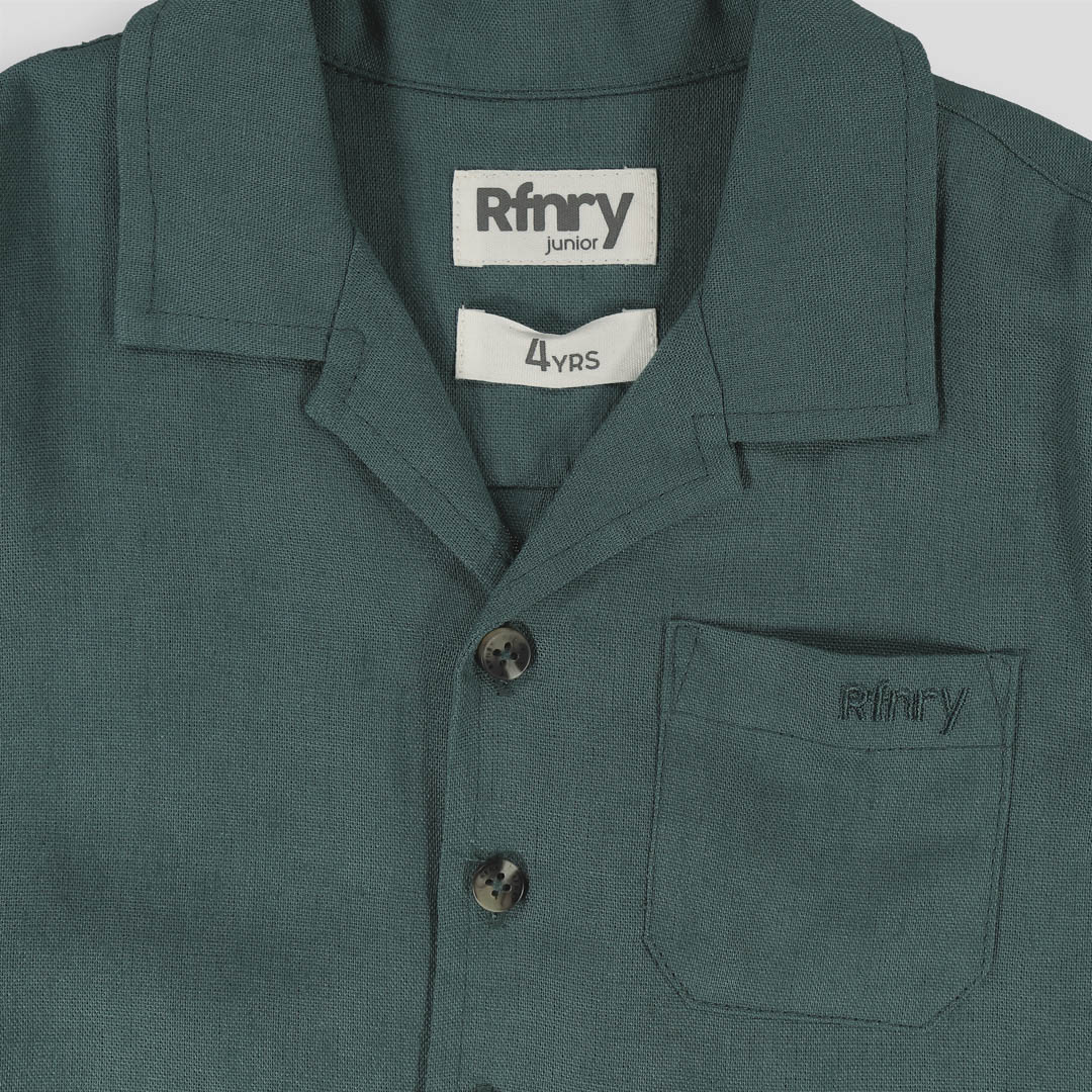Boys Linen-Like Shirt