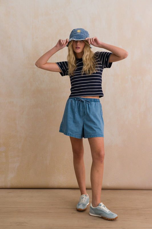 Fitted Striped T-shirt