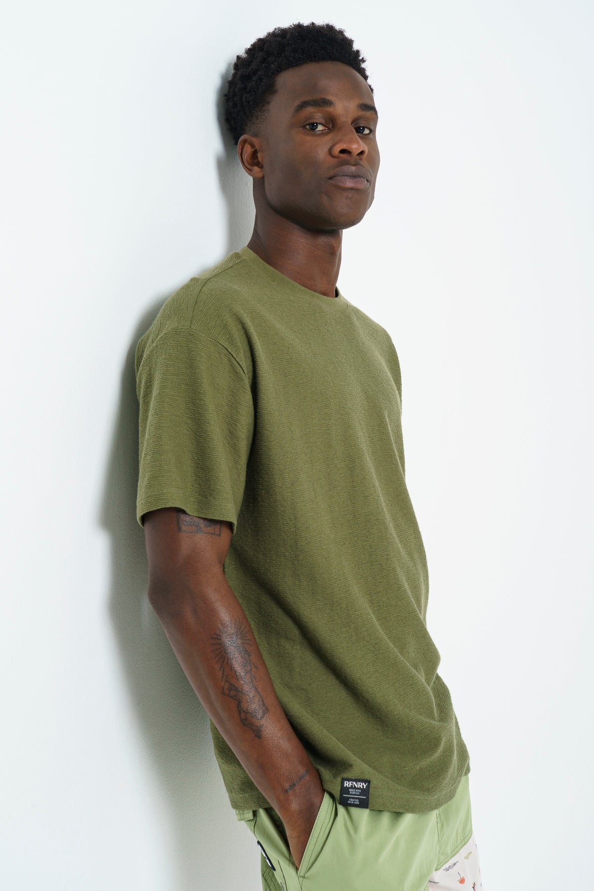 Textured Oversized T-Shirt