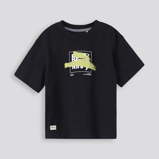 Boys Graphic Tee Black