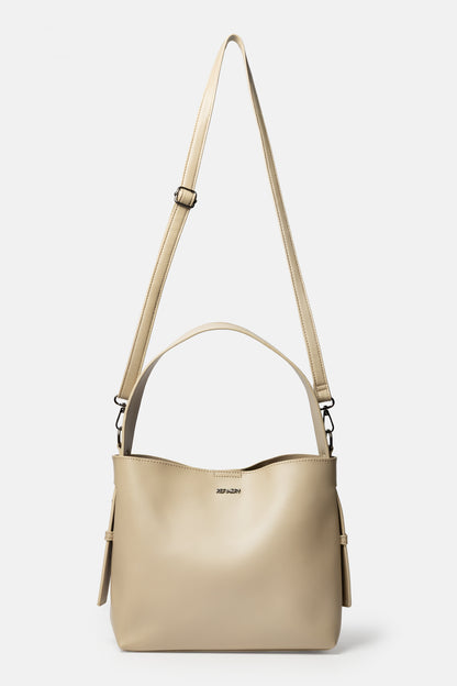 Faux Leather Tote Bag