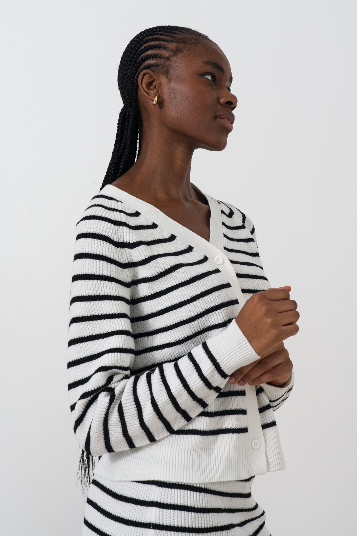 Stripe Cardigan
