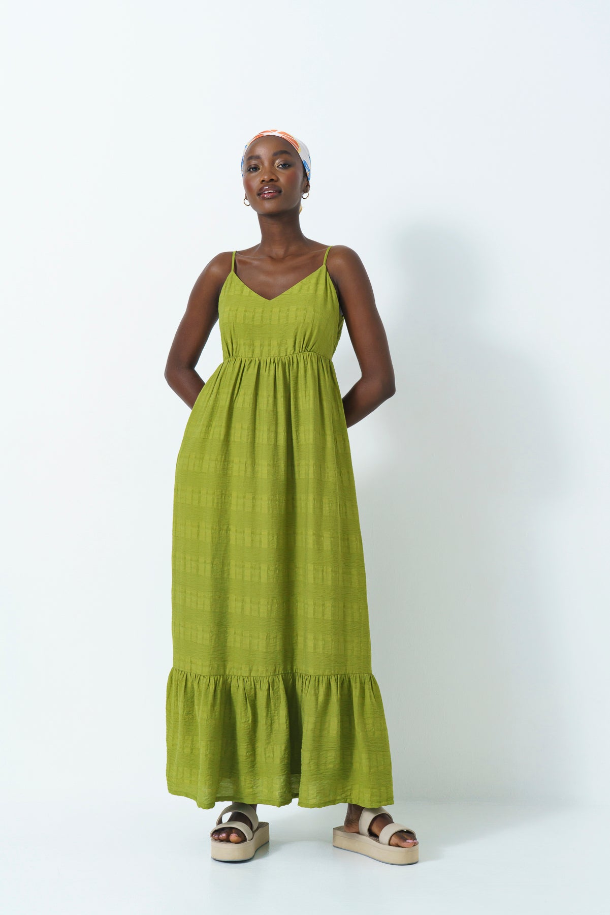 Sheer Trapeze Dress
