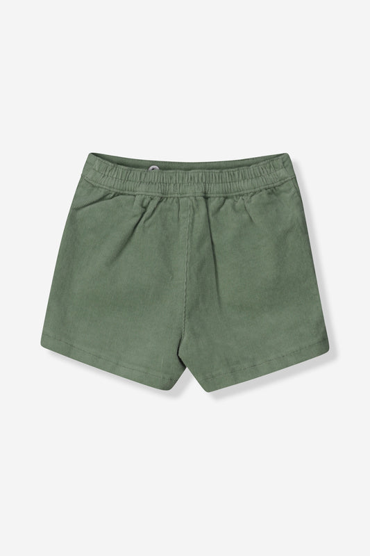 Green Corduroy Skort