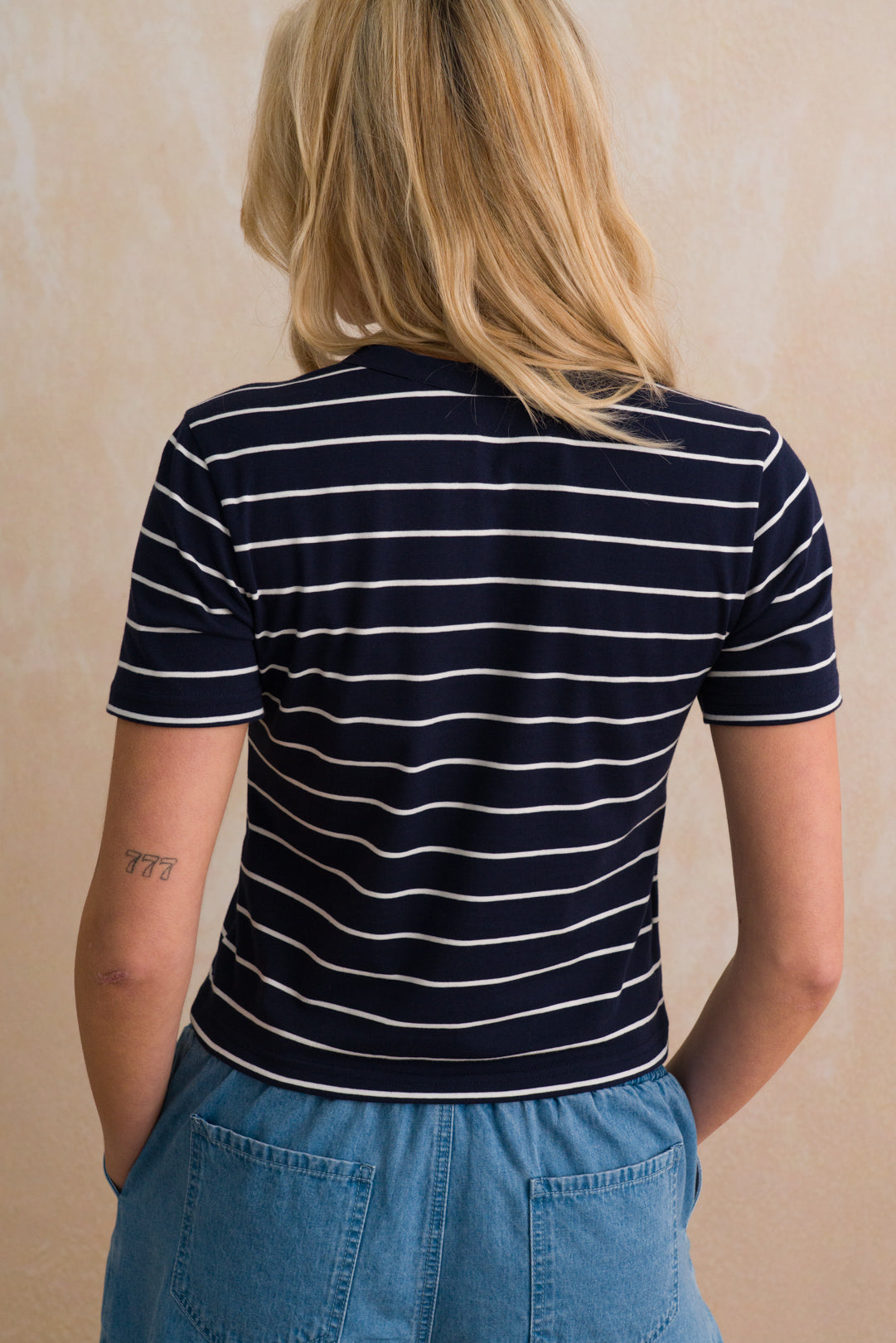 Fitted Striped T-shirt