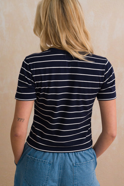 Fitted Striped T-shirt