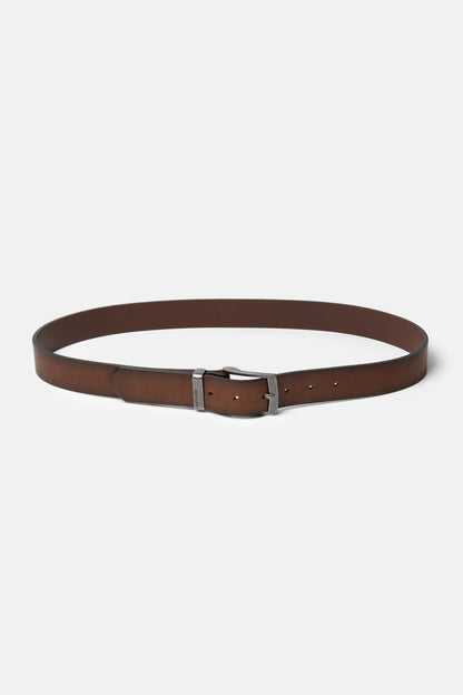 Classic Leather Pin Buckle Belt