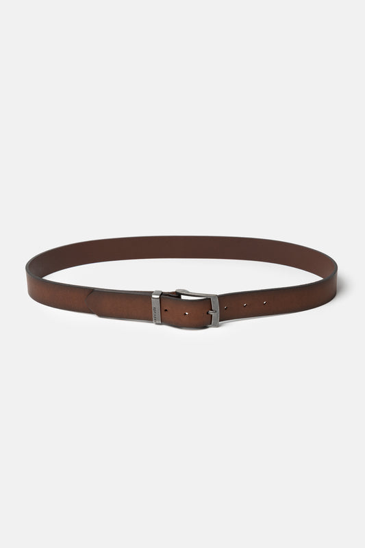 Classic Leather Pin Buckle Belt