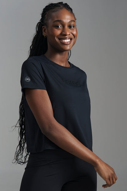 Cropped Active T-Shirt