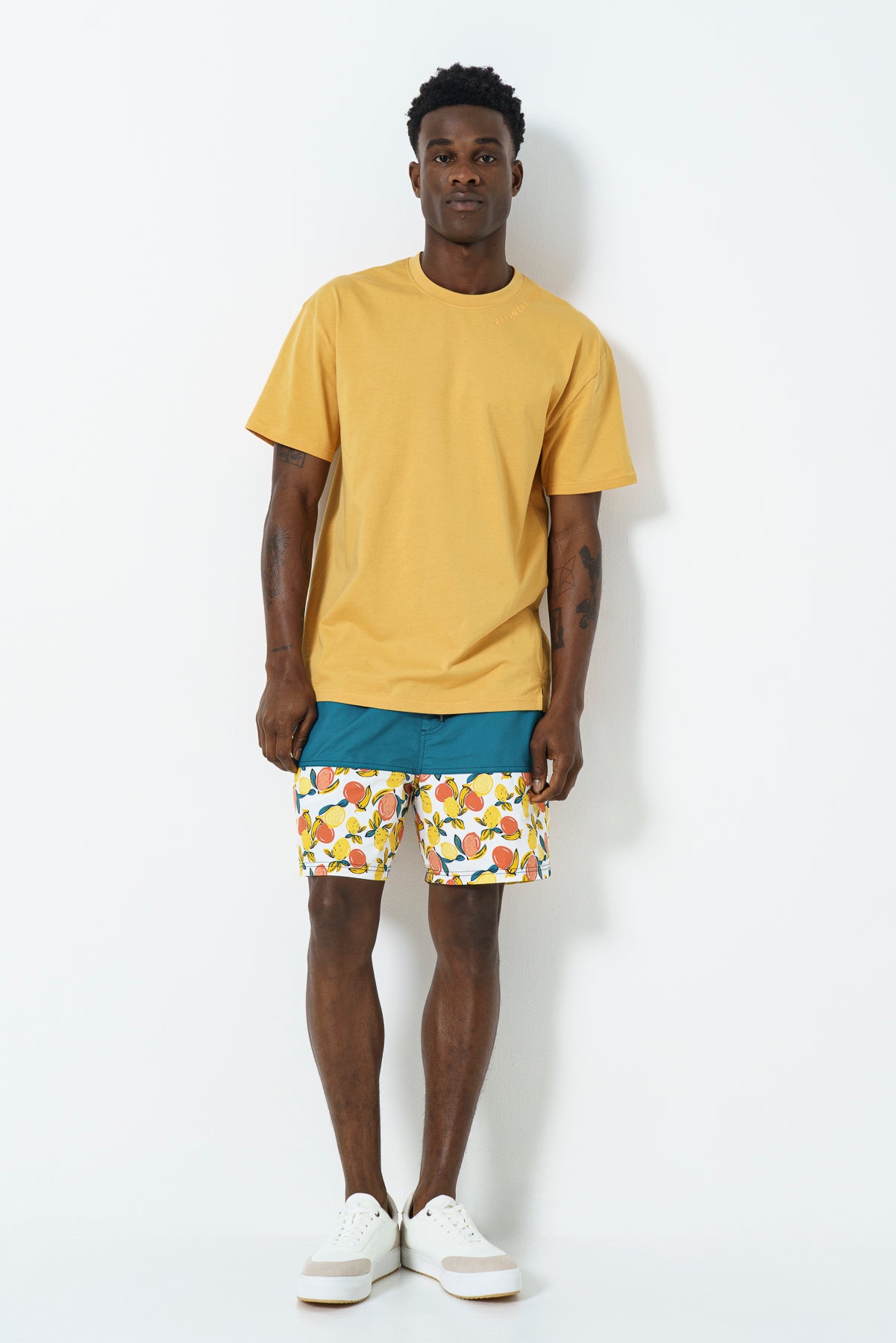 Oversized Slit Hem T-Shirt