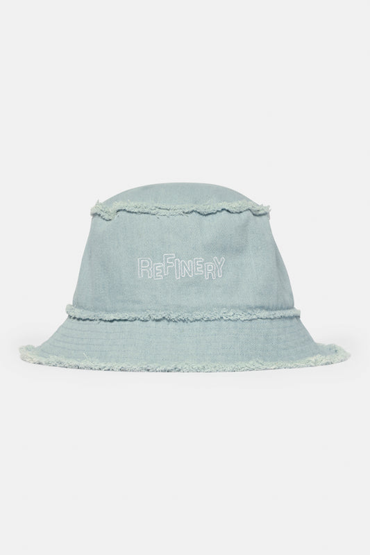 Raw Edge Denim Hat