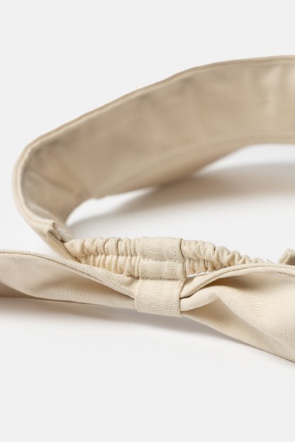 Tie-Back Canvas Visor