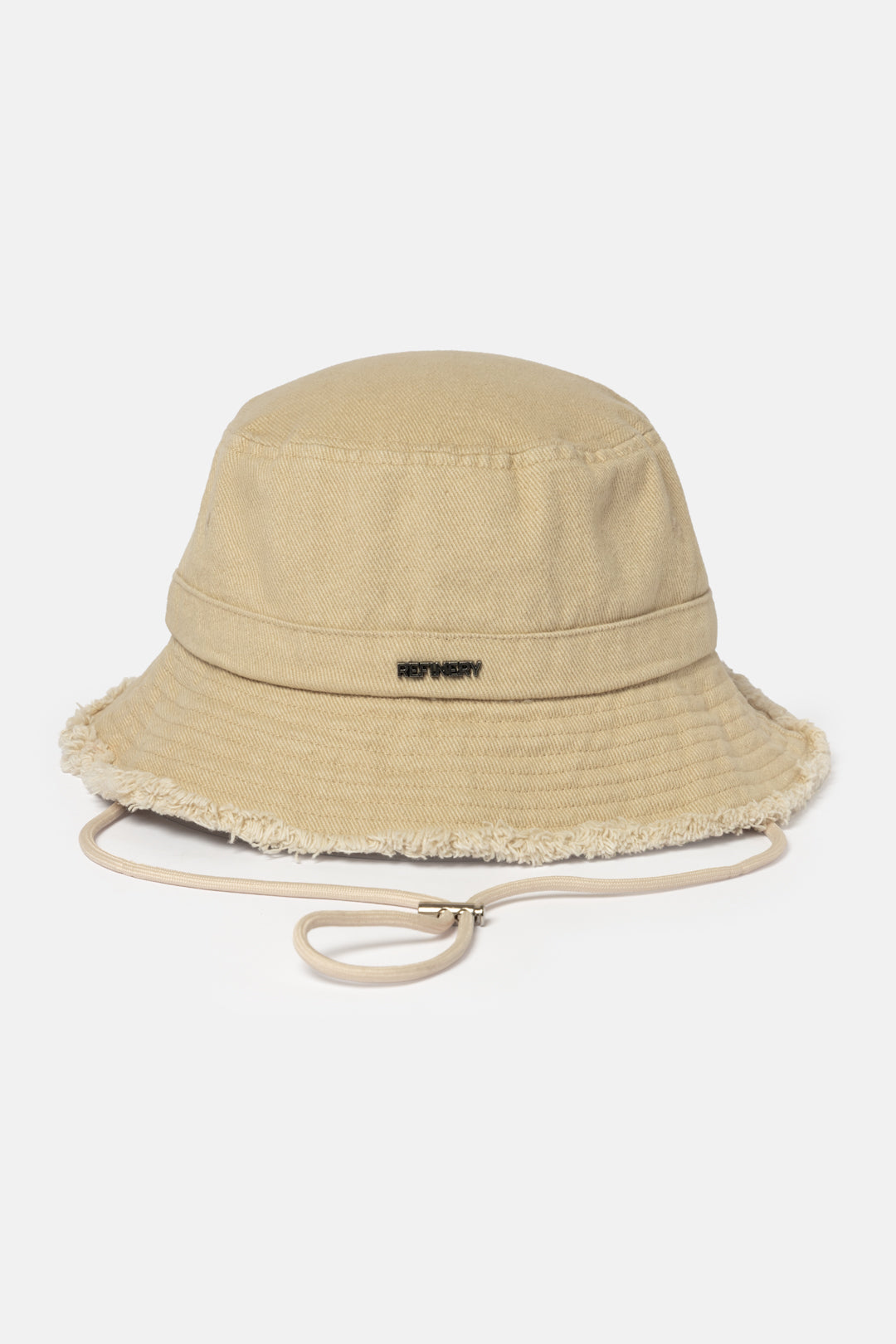 Raw Edge Bucket Hat