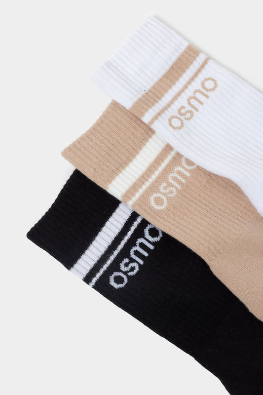 Regular Length Socks 3pk
