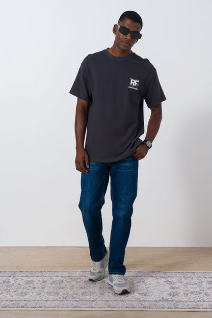 Textured Oversized T-shirt