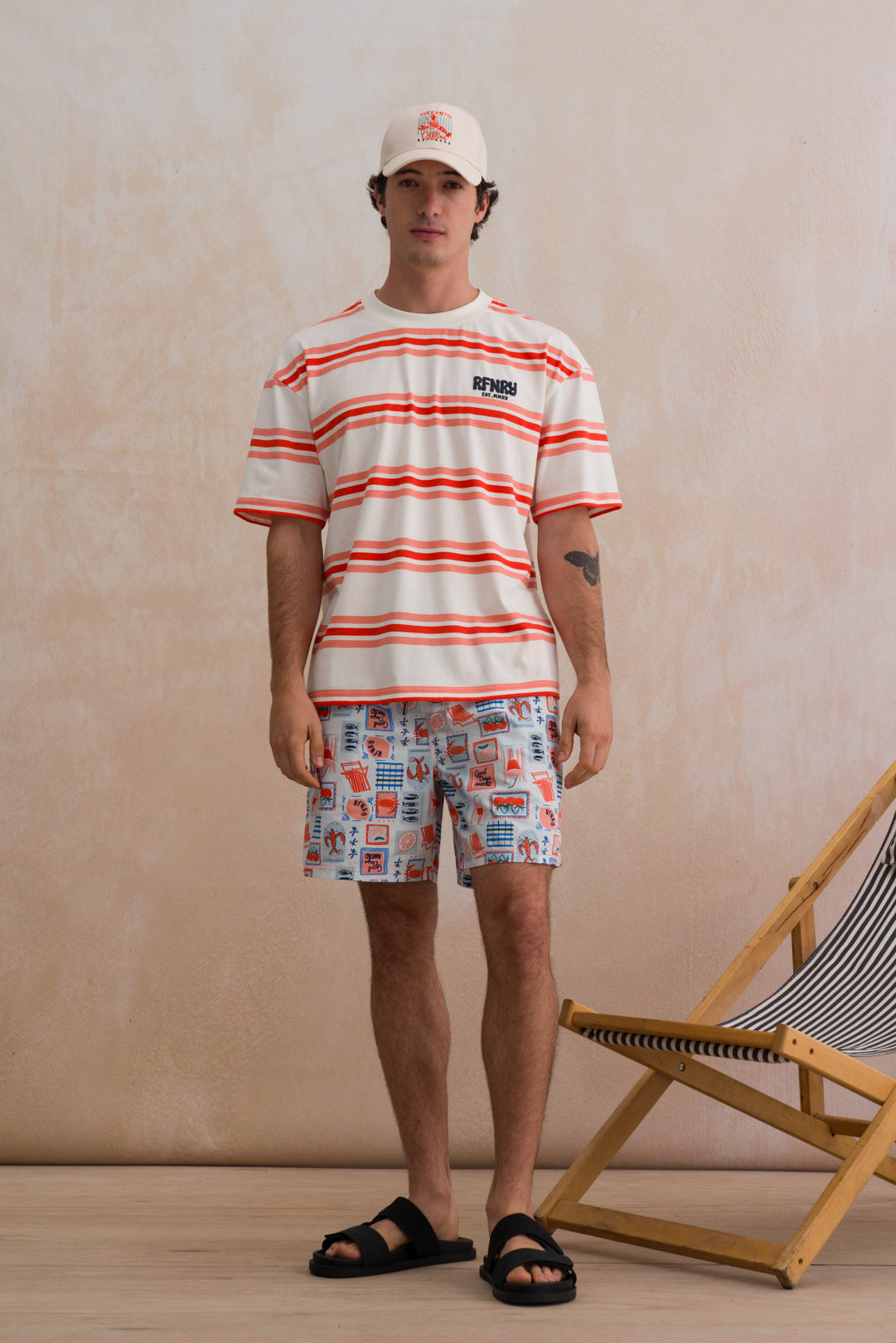 Striped Boxy T-shirt