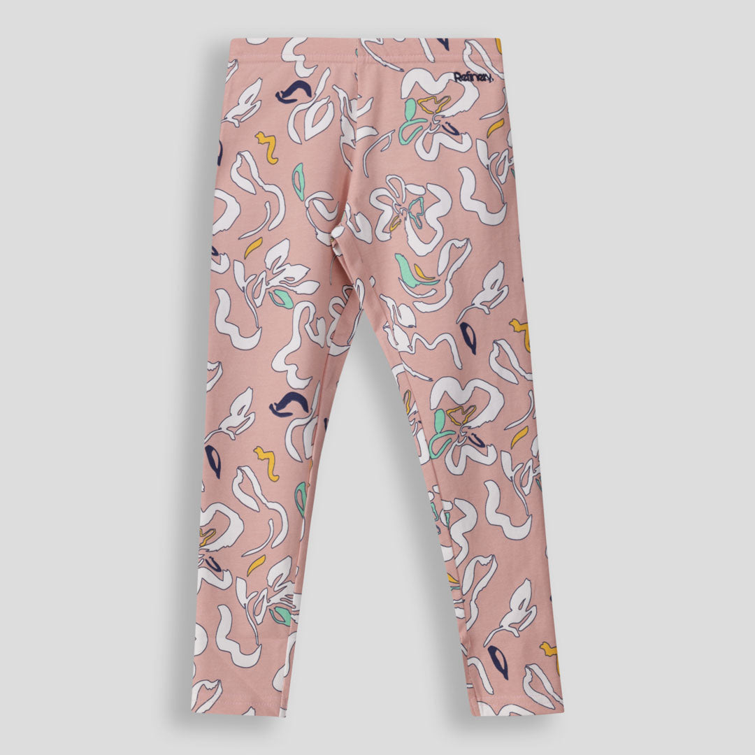 Girls Printed Leggings