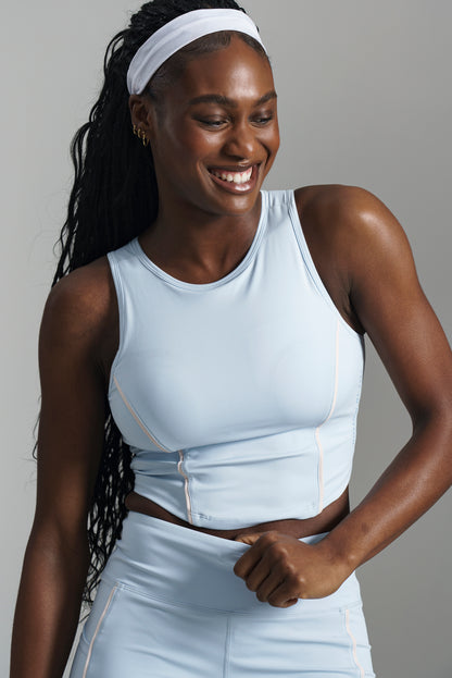 Curved Hem Active Tank