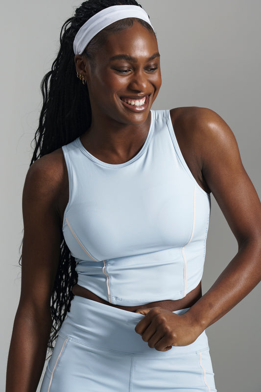 Curved Hem Active Tank