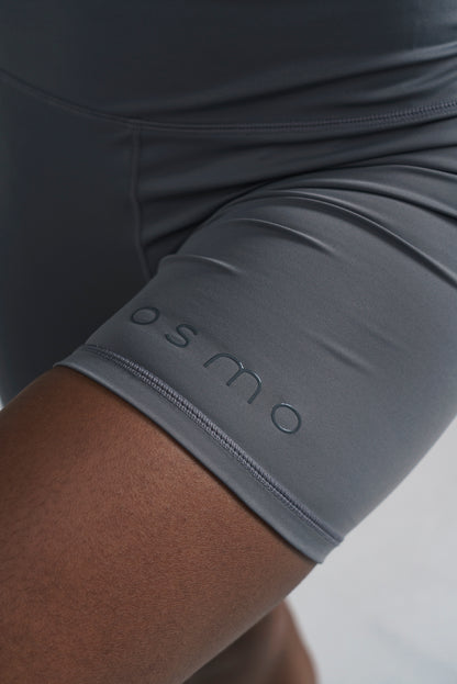 Hi Rise Cycle Shorts - Charcoal