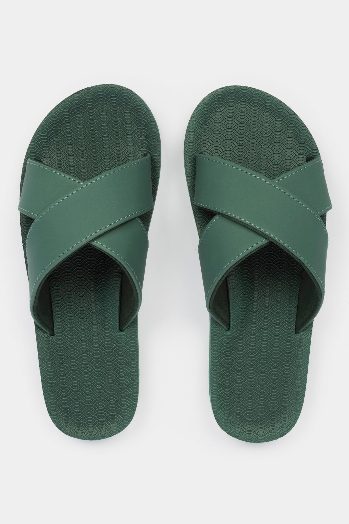 Crossover Sandal - Green