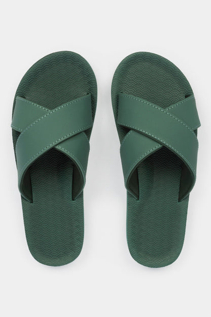 Crossover Sandal - Green