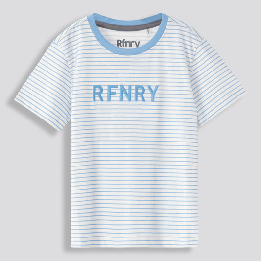 Boys Branded Tee - Cobalt