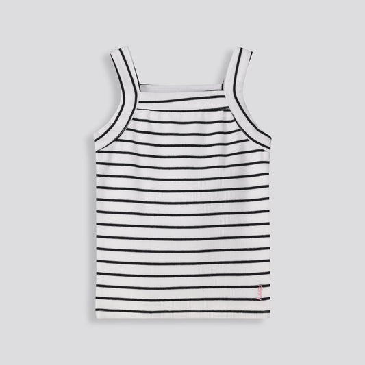 Girls Stripe Ribbed Tank
