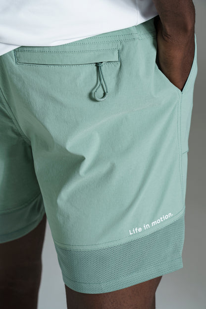 Mesh Inset Active Shorts