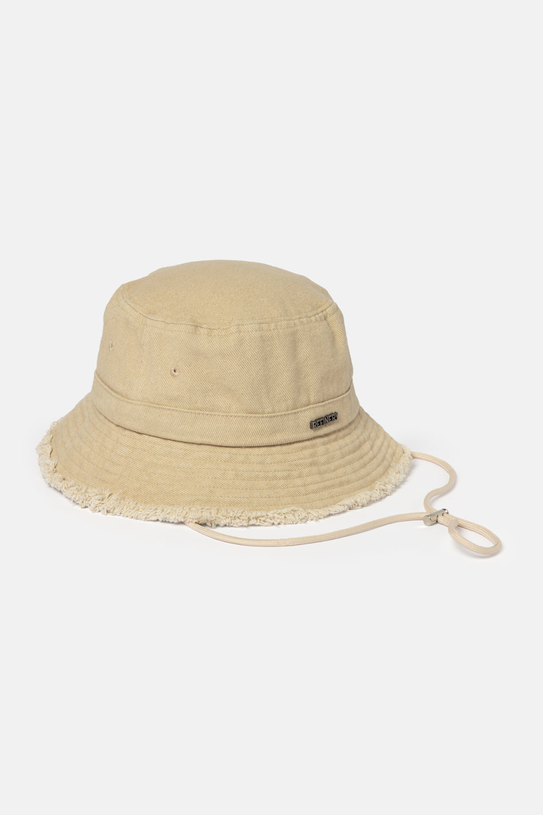 Raw Edge Bucket Hat