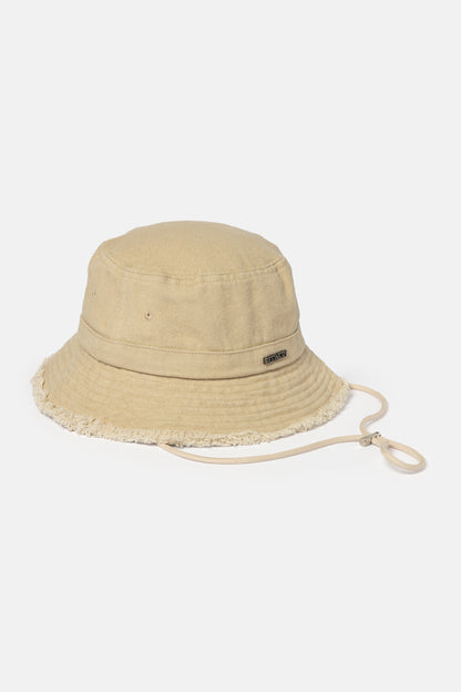 Raw Edge Bucket Hat