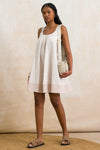 Scoop Neck A-Line Short Dress