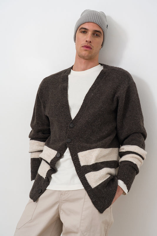 STRIPE CARDIGAN