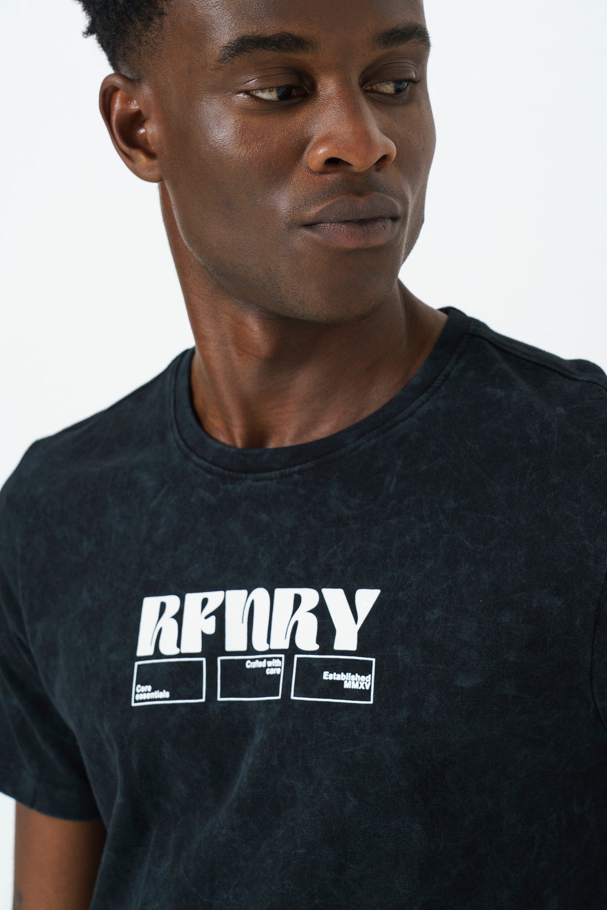 Statement Branded T-Shirt - Black