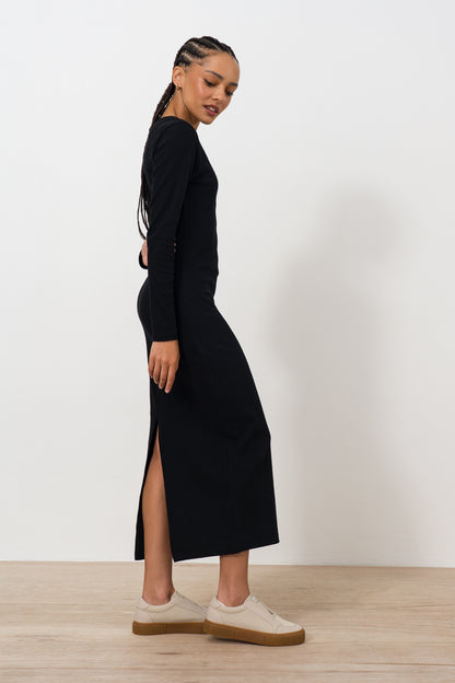 Crew Neck Bodycon Dress