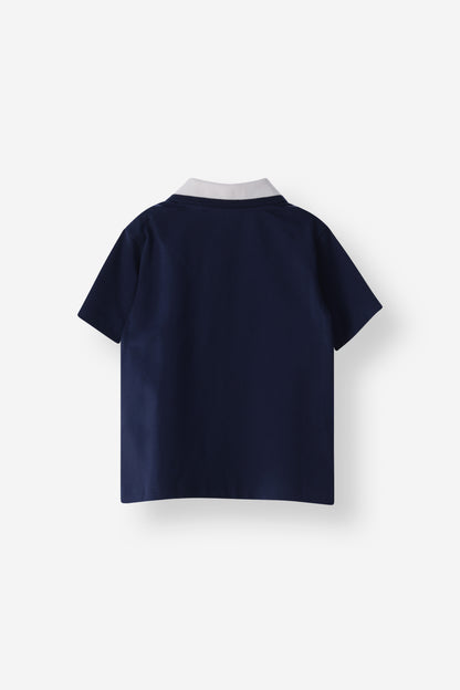 Regular Fit Contrast Polo