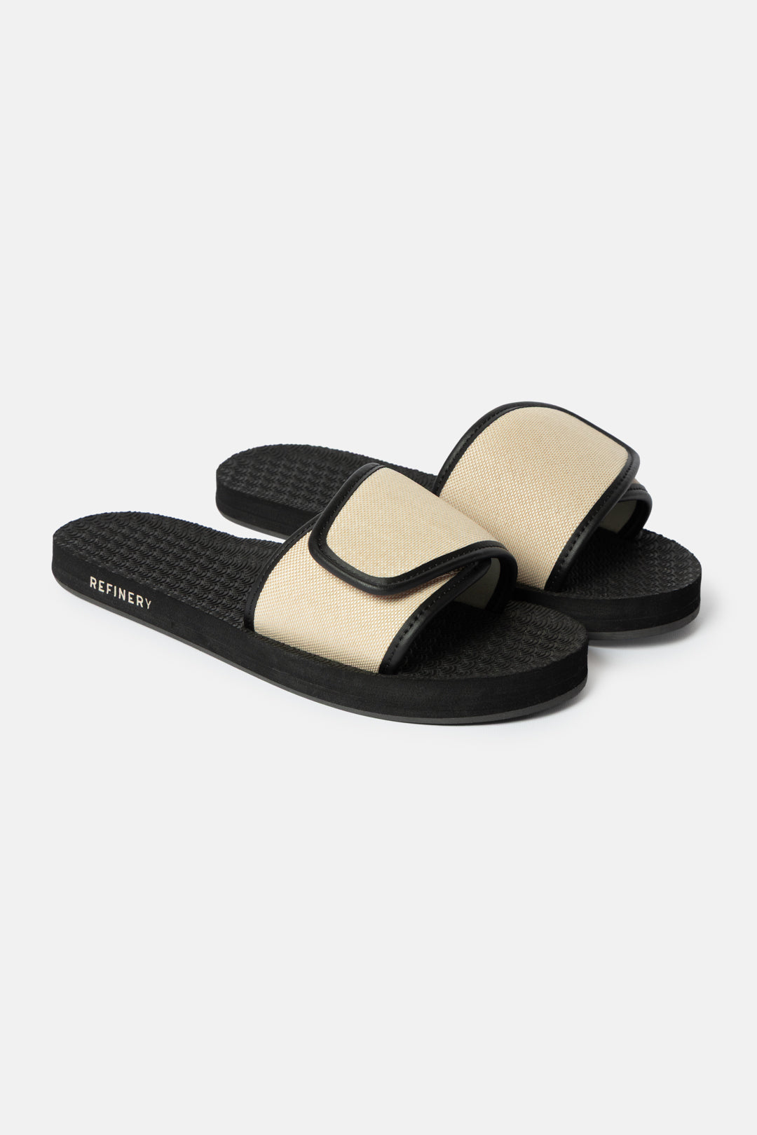 Adjustable Strap Canvas Slides
