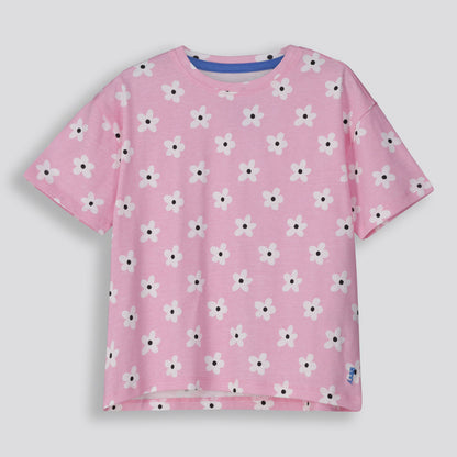 Girls Flower Tee