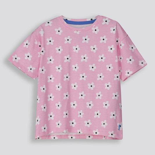 Girls Flower Tee