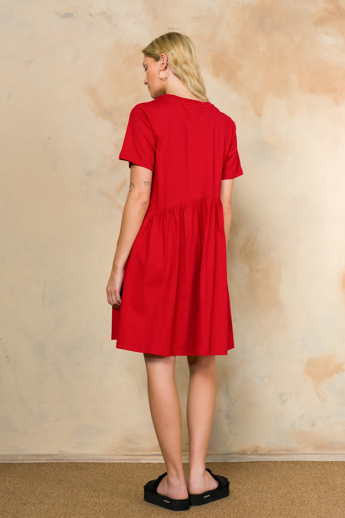 Asymmetric T-Shirt Dress