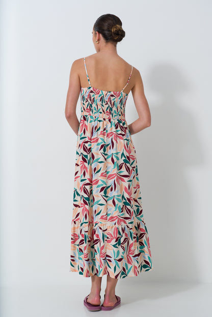 Strappy Frill Bottom Dress