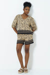 Relaxed Hi Rise Shorts