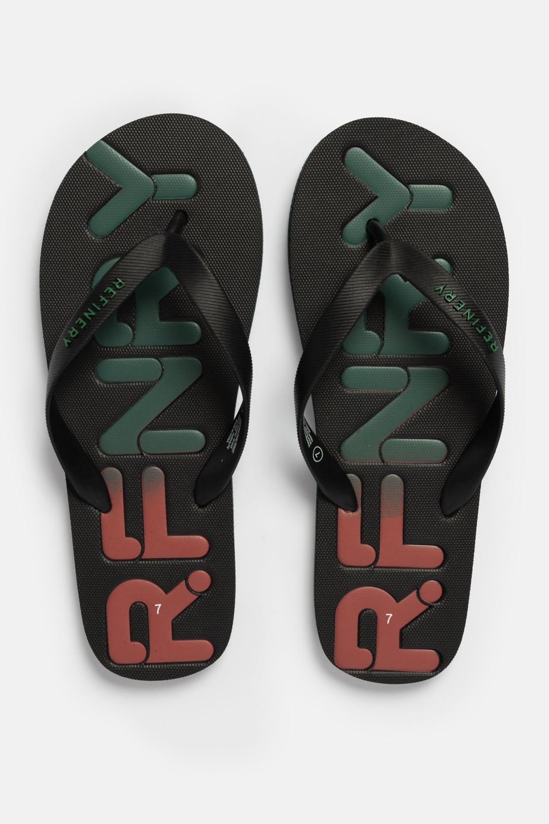 Ombre Logo Flip Flops