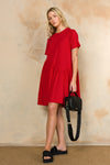 Asymmetric T-Shirt Dress
