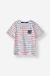 Regular Fit Stripe Nautical Tee