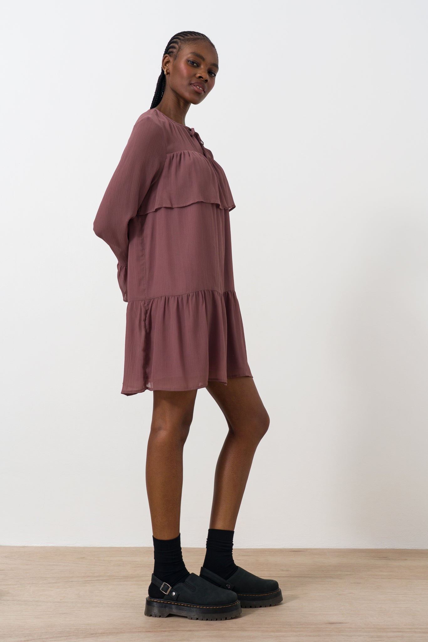 sheer-frill-dress