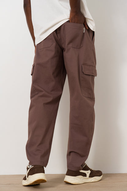 Barrel Leg Cargo Pants