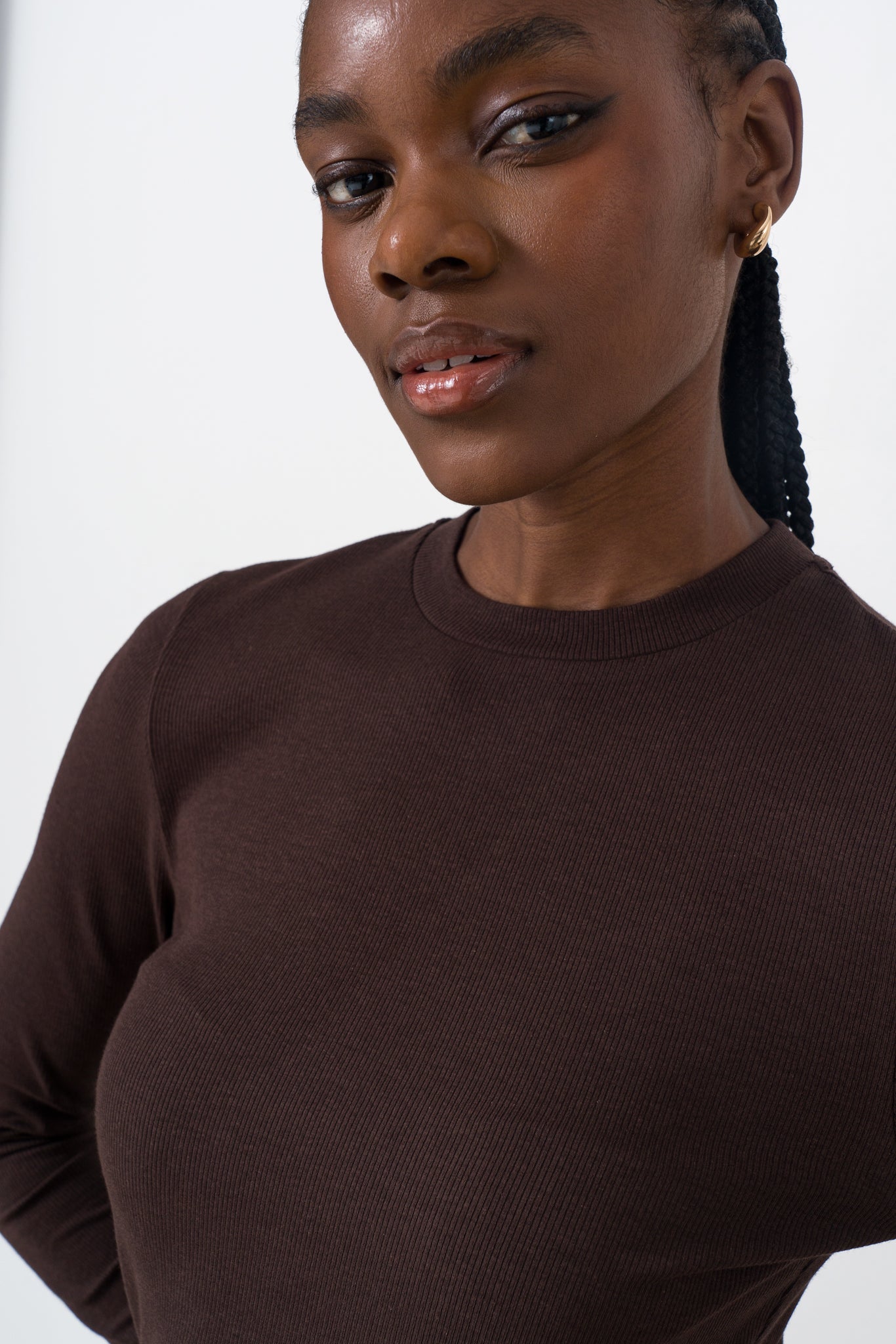 Fitted Rib T-shirt