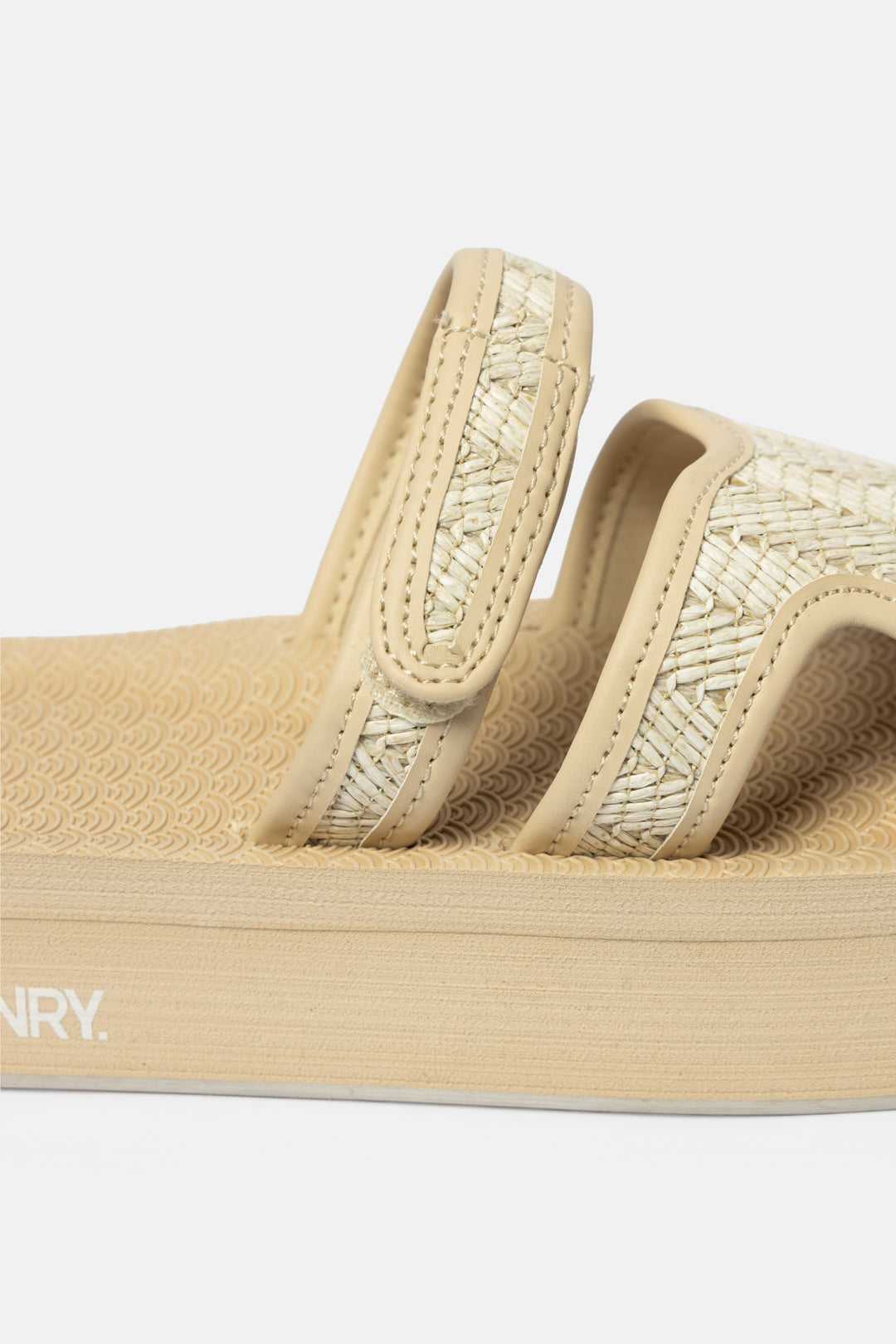 Platform Raffia Sandals